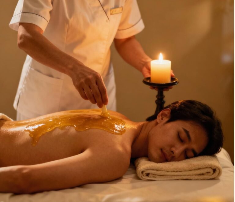 Hot Candle Massage